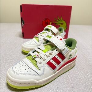 Adidas kids Forum Low J_The Grinch